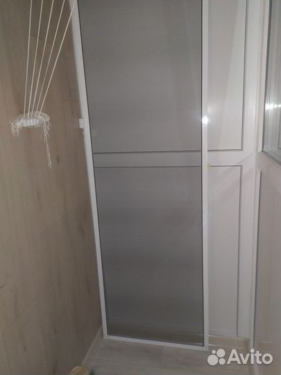 Москитная сетка на балконную дверь бу
