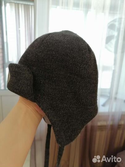 Детская шапка и варежки демисезонные