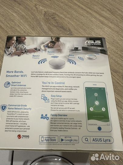 Wi-fi роутер asus Lyra mini (2pk)