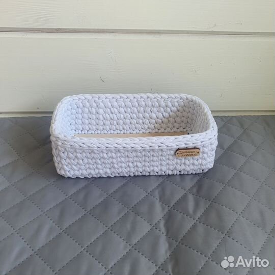 Интерьерная корзиночка ручной работы