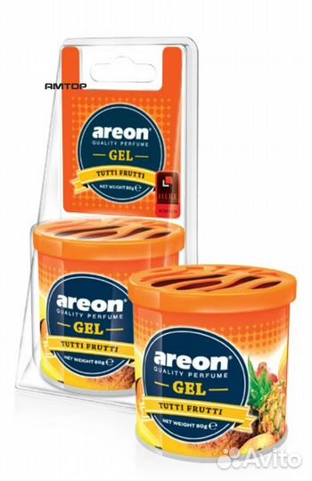 Areon GCB08 Освежитель на панель areon GEL CAN тут