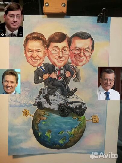 Шаржист художник на мероприятие шарж по фото