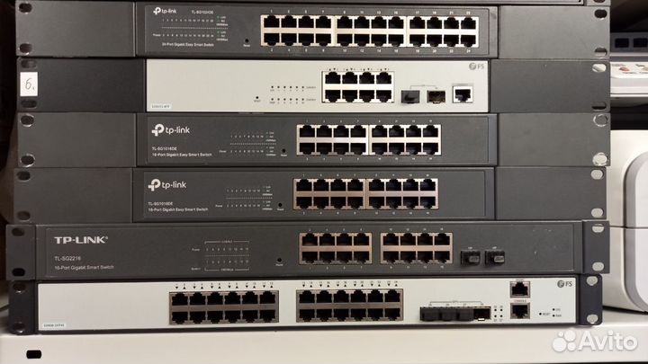 Точки доступа TP-Link EAP110, коммутаторы TP-Link