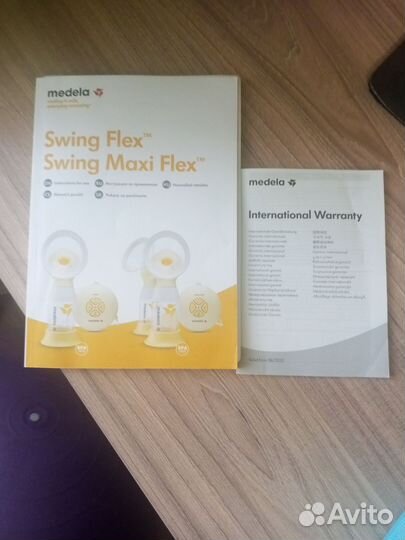 Молокоотсос medela электрический swing flex