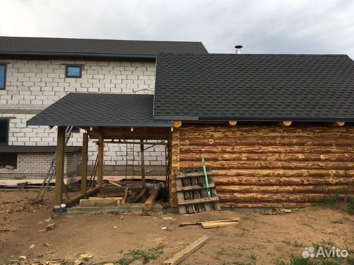 Срубы бань,домов