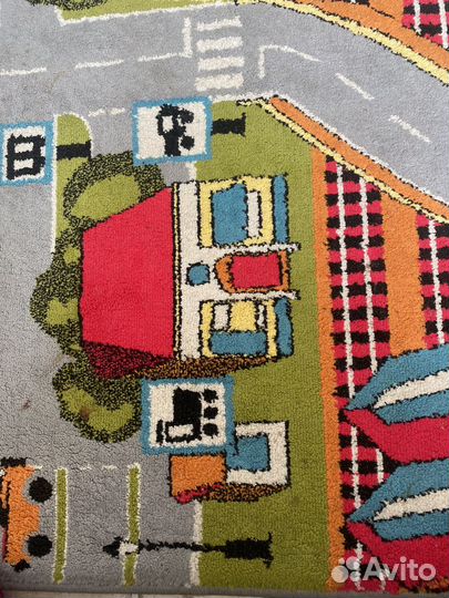 Ковер детский с дорогами