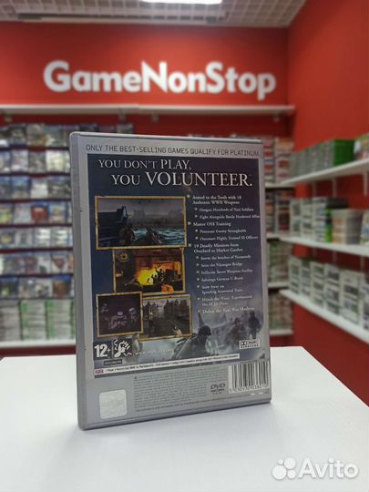 Medal of honor Frontline лицензия для PS2 в идеале