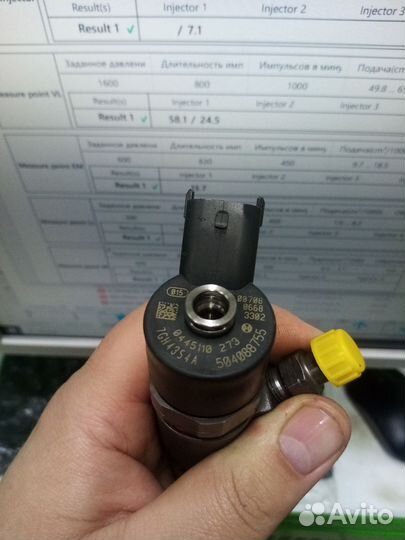 Форсунки Fiat Ducato 0445110273-435