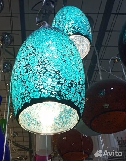 Люстра Этника 2-9897-3-SY E27 (три плафона)