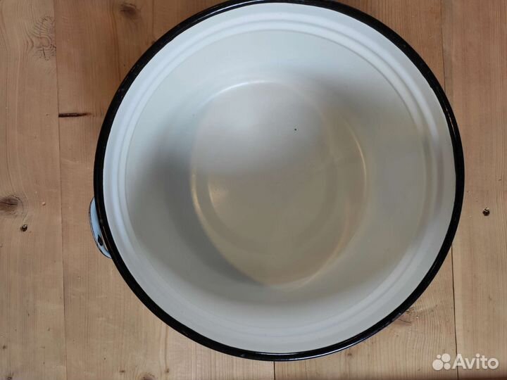 Кастрюля эмалированная СССР 20 л