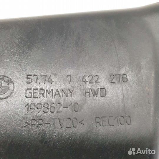 Воздуховод тормозной правый 5774 7422278 BMW 3 G20