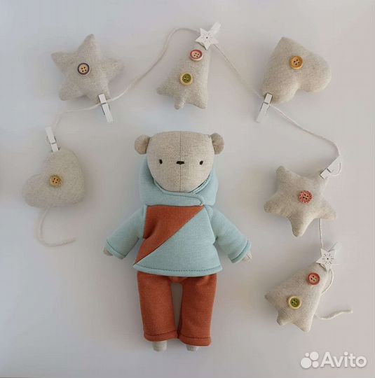 Текстильные игрушки ручной работы