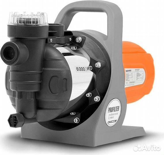 Насос поверхностный daewoo DGP 6000 inox