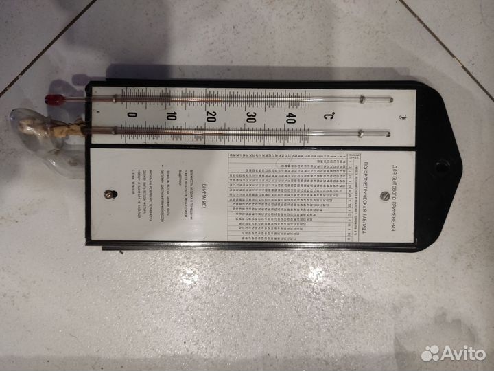 Термометр комнатный СССР