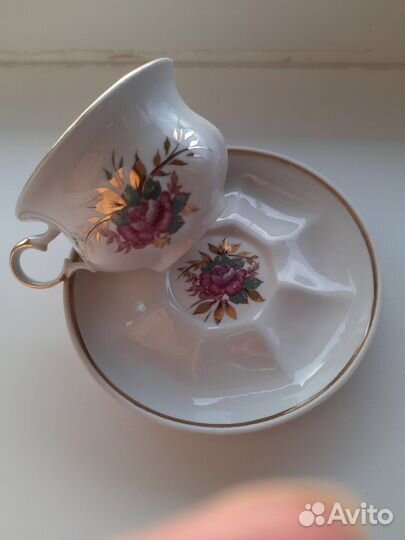 Фарфоровый кофейный сервиз