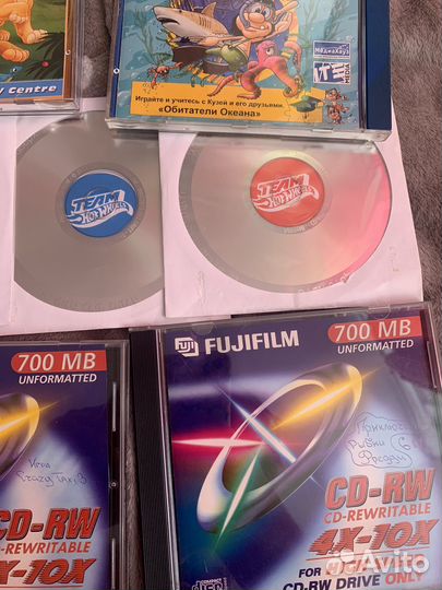 Диски с детскими играми