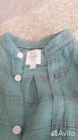 Рубашка на мальчика 3-4 года