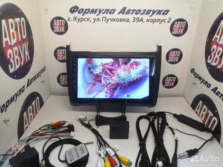 VW polo магнитола android wifi gps 1/16