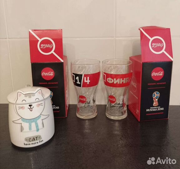 Стаканы Кока кола,кружка 