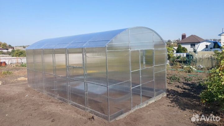 Сотовый поликарбонат для теплиц 17лет