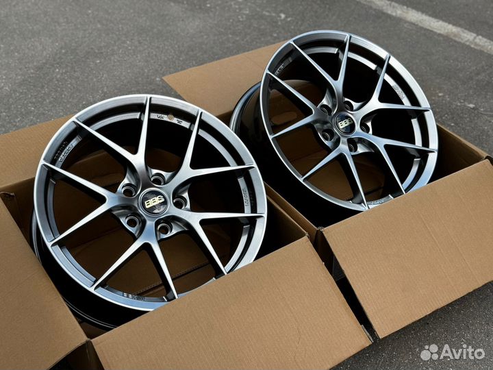 Диски r16 5x112 BBS CI-R темный хром