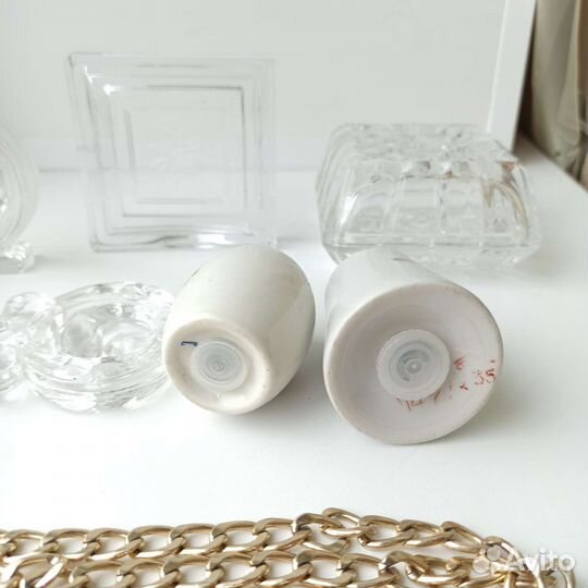 Предметы поштучно СССР хрусталь и др