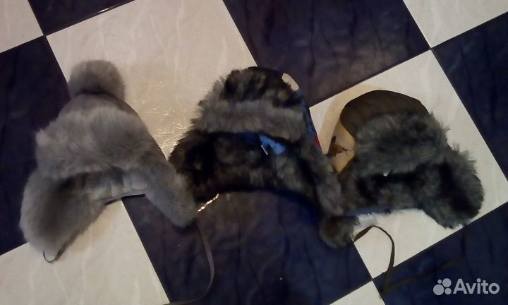 Новая шапка зимняя детская