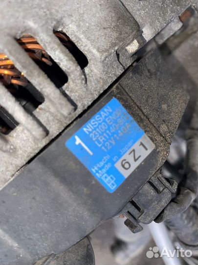 Генератор MR20DE Nissan Serena C25 23100EN000