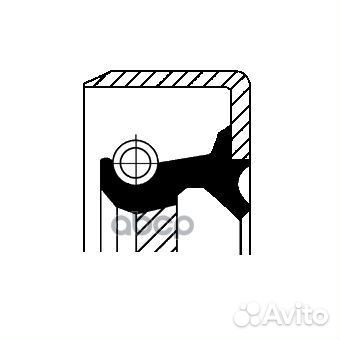 Сальник дифференциала 59x80x12 19034986B Corteco