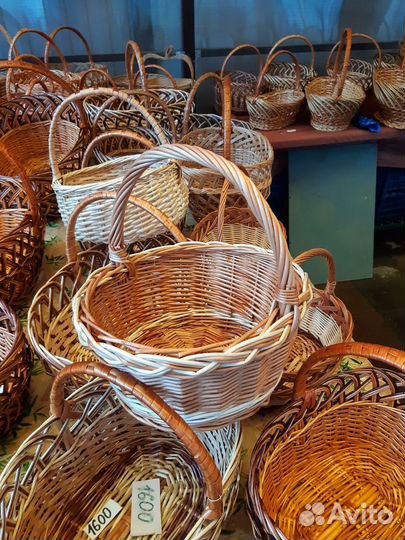 Корзины плетеные