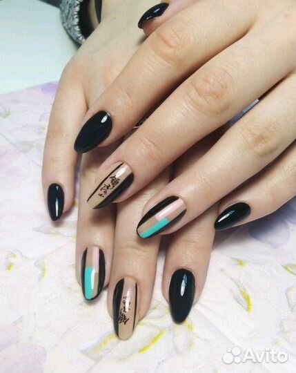 Маникюр гель лак, педикюр,ручная рос