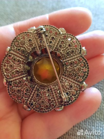 Брошь винтаж СССР