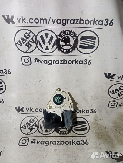 Мотор стеклоподъёмника передний левый Seat Leon 2