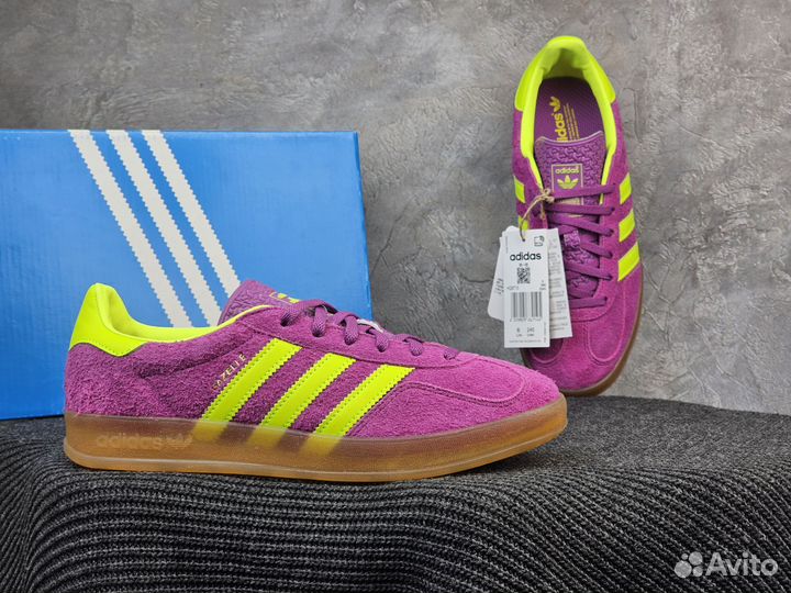 Кеды Adidas Originals Gazelle Snock purple