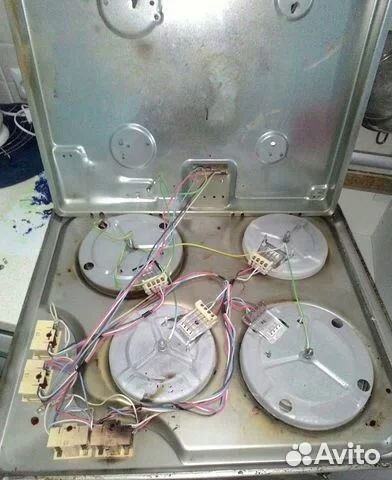 Ремонт варочных панелей индукционных плит