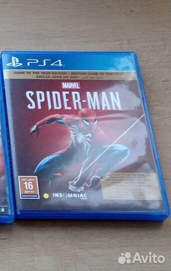 Игра для приставок ps4 Spider-Man