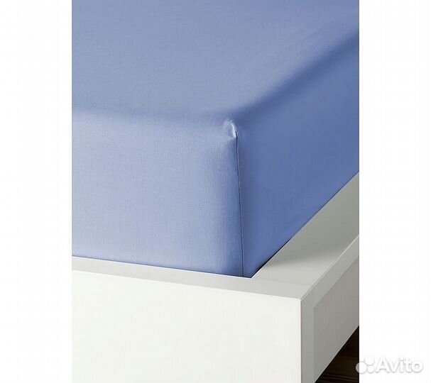 Простынь GoodNight Сатин 160х200х20 Лаванда на рез