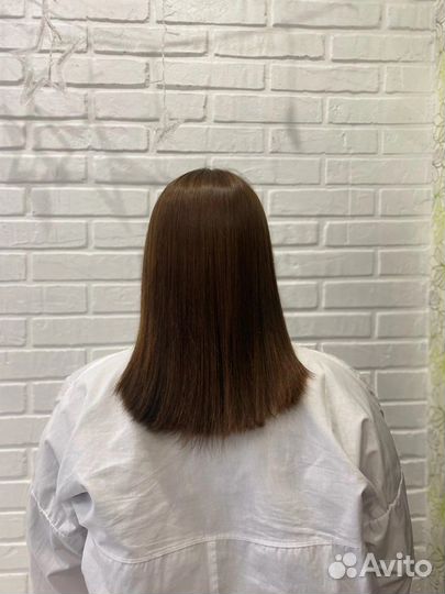 Кератиновое выпрямление,ботокс волос