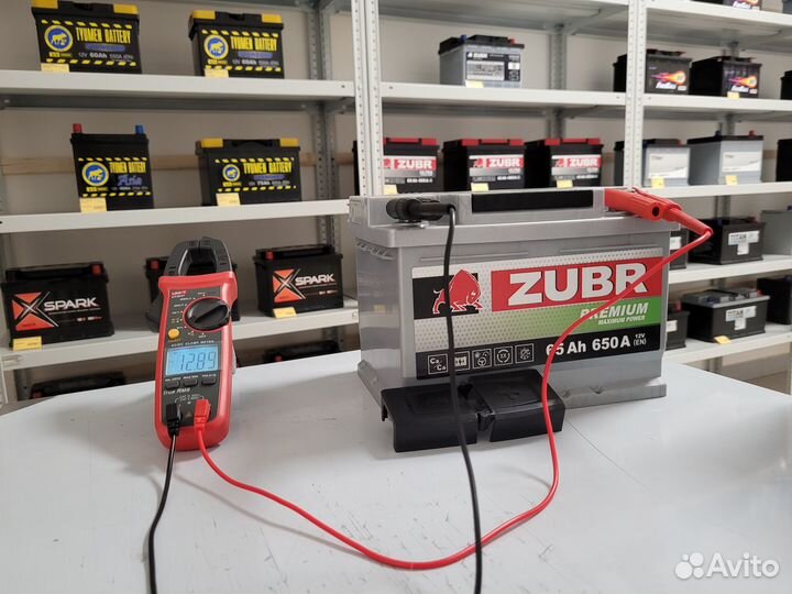 Аккумулятор zubr premium 65Ah о.п. низкий 650A LB2