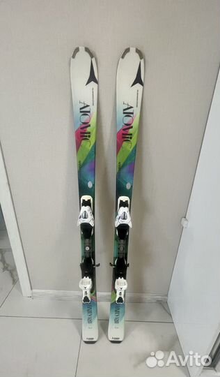 Продам горные лыжи с ботинками