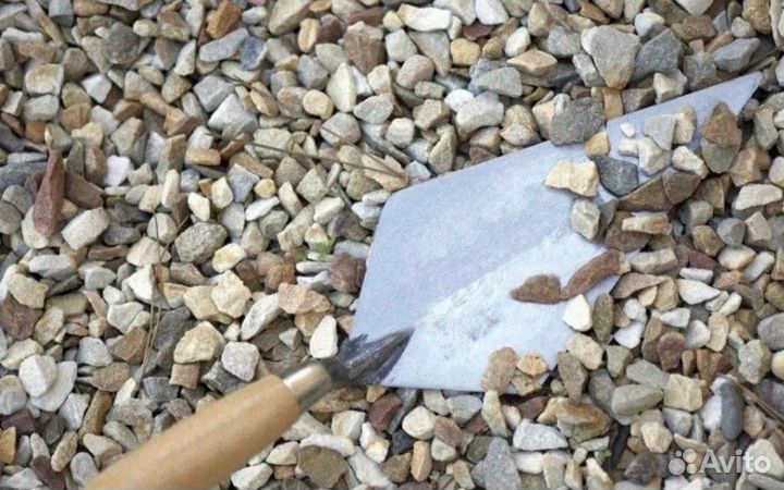 Щебень гравийный, Гравий