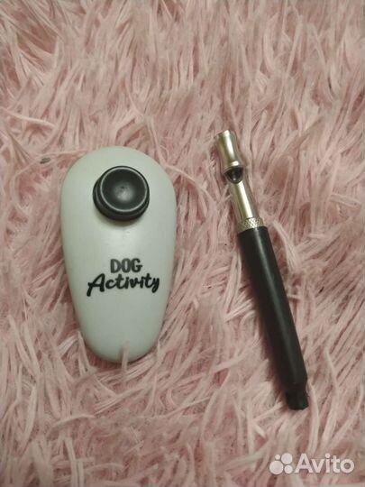 Кликер и свисток