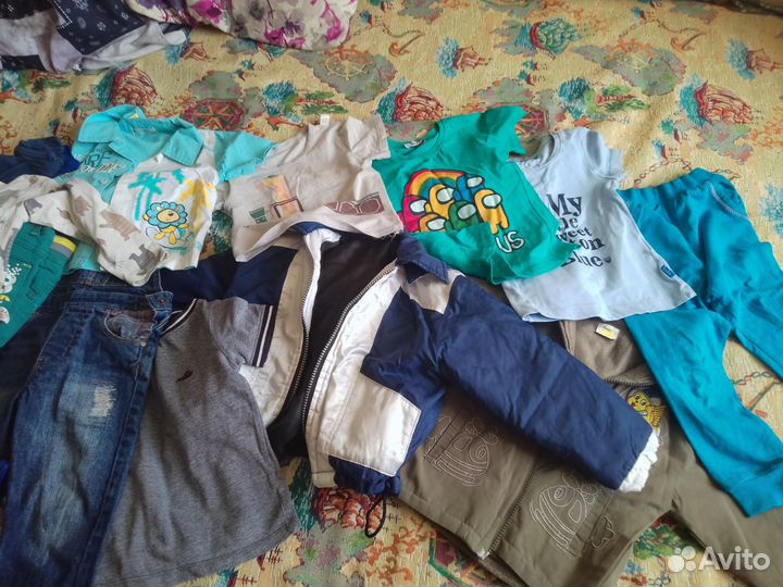Детские вещи пакетом на мальчика бесплатно