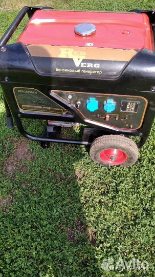 Бензиновый генератор бу 6,5