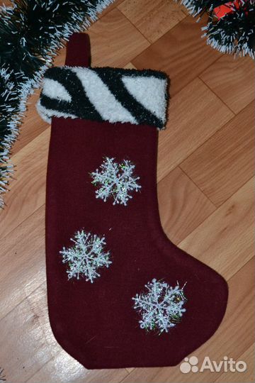 Новогодний, рождественский сапожок