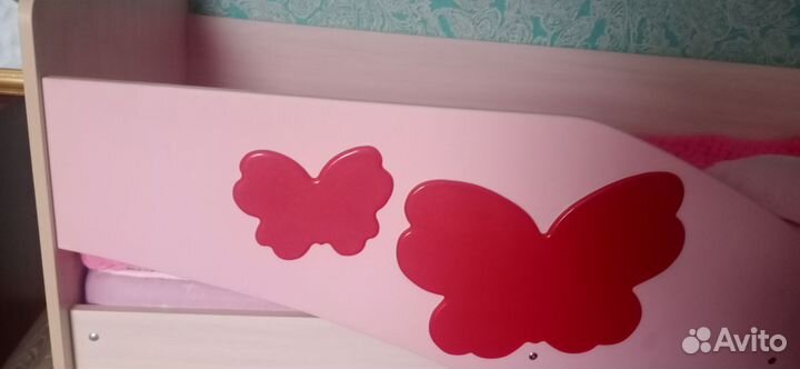Детская кровать от 3 лет с бортиками