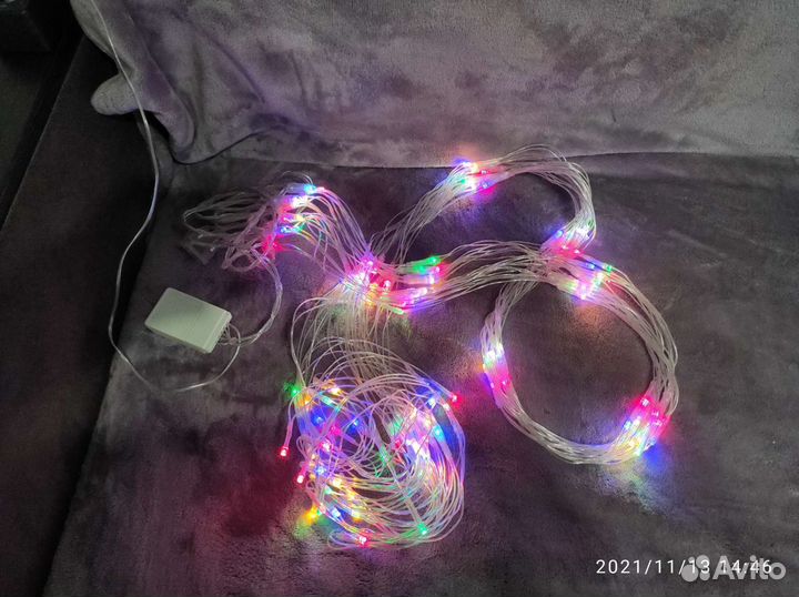 Гирлянда сетка 2х2м