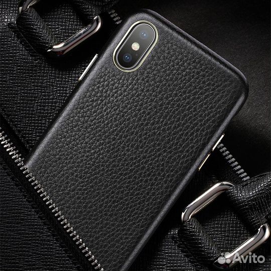 Новый чехол из натуральной кожи для iPhone XR