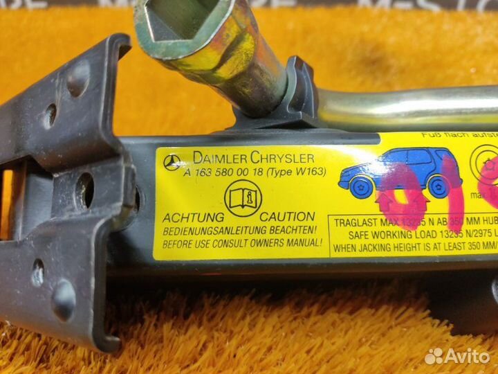 Домкрат Mercedes-Benz M-Class W163 612.963 2001