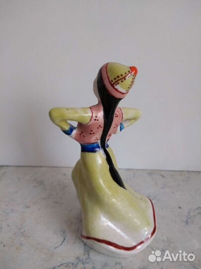 Статуэтка девушки Монголия СССР